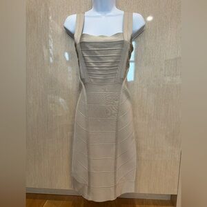 AUTHENTIC HERVE LEGER Bodycon Bandage Dress Size Small